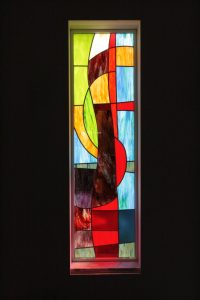 I Vitral Tiffany, abstrato-Capela particular, Santa Marta de Portuzelo